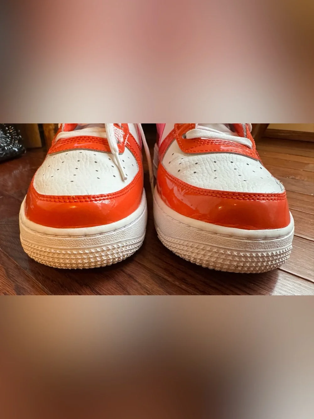 Nike Air Force 1 Low GS Valentines Day Pink Red White Hearts Women’s 8.5 Youth 7